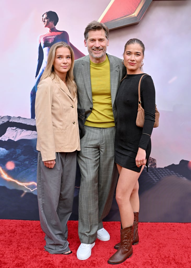 Nikolaj Coster-Waldau Brings Daughters to The Flash Premiere