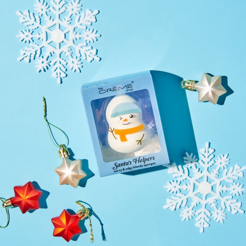 The Crème Shop Holiday Santa's Helpers Blending Sponge Snowman