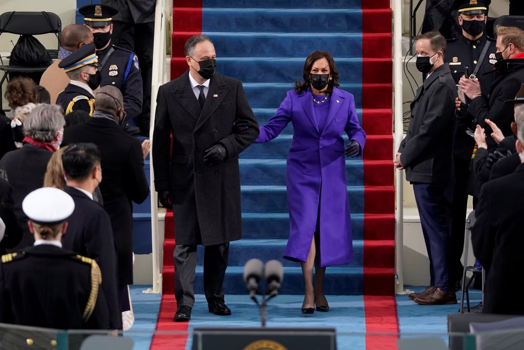 Kamala Harris Escorted by Eugene Goodman on Inauguration Day