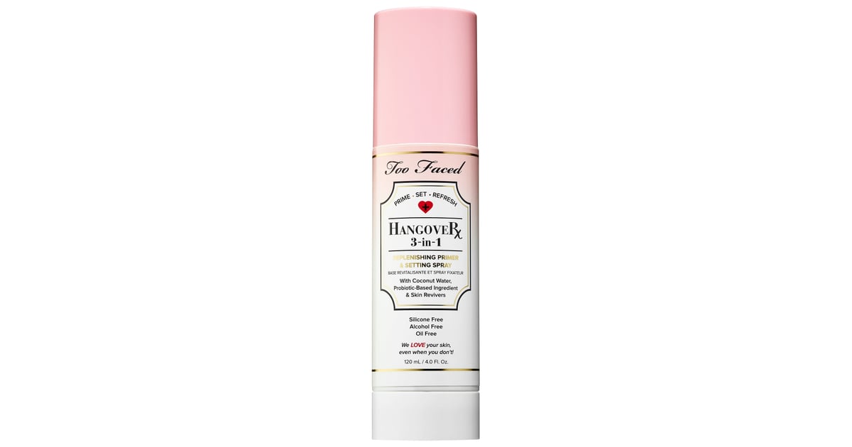 Too Faced Hangover 3in1 Replenishing Primer and Setting Spray Top