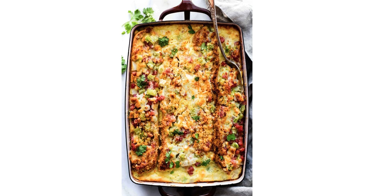French Bread Ham and Egg Casserole | Easy Holiday Breakfasts For Kids