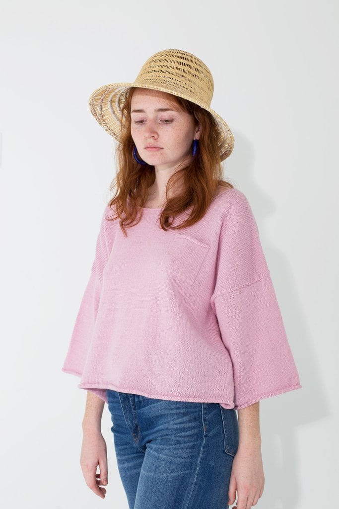 Proud Mary Knit Huipile Orchid Top