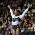 Simone Biles Cries "Tears of Joy" After Making a Triumphant Return to Elite Gymnastics
