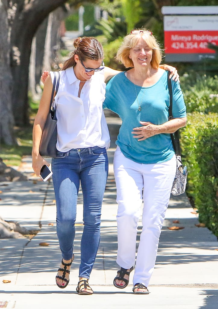 Jennifer Garner and Ben Affleck's Mom Out in LA August 2017