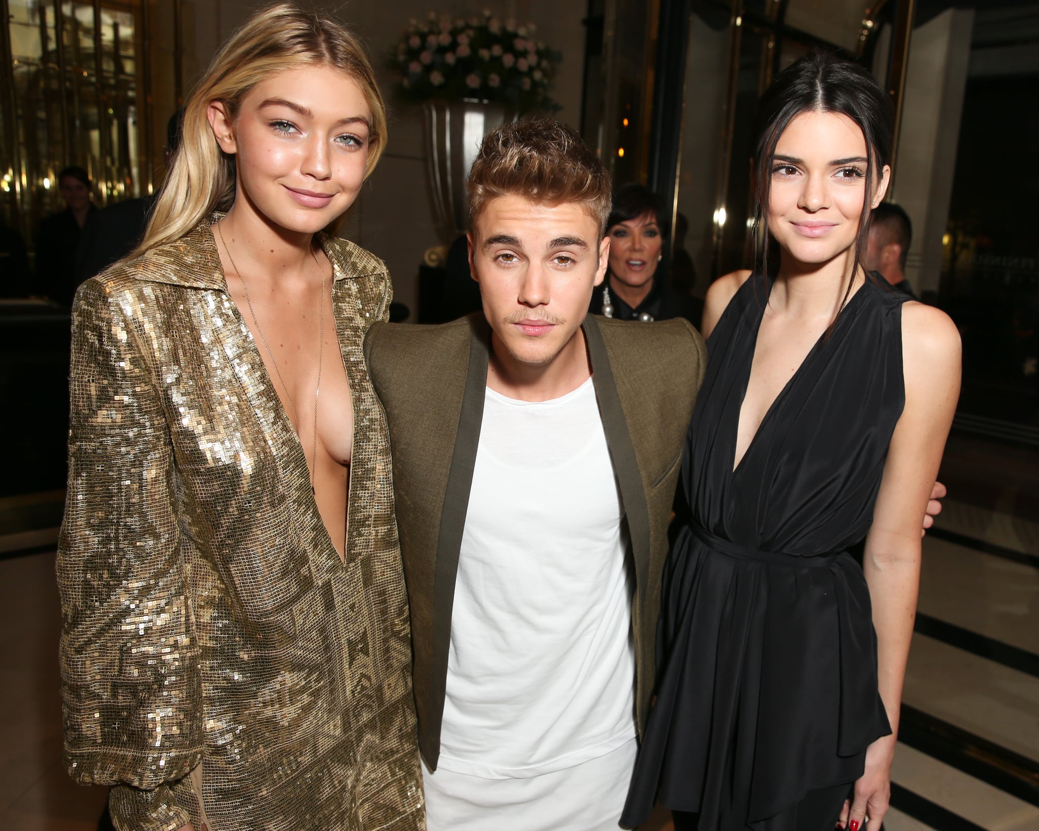 Gigi Hadid Justin Bieber And Kendall Jenner The Stars