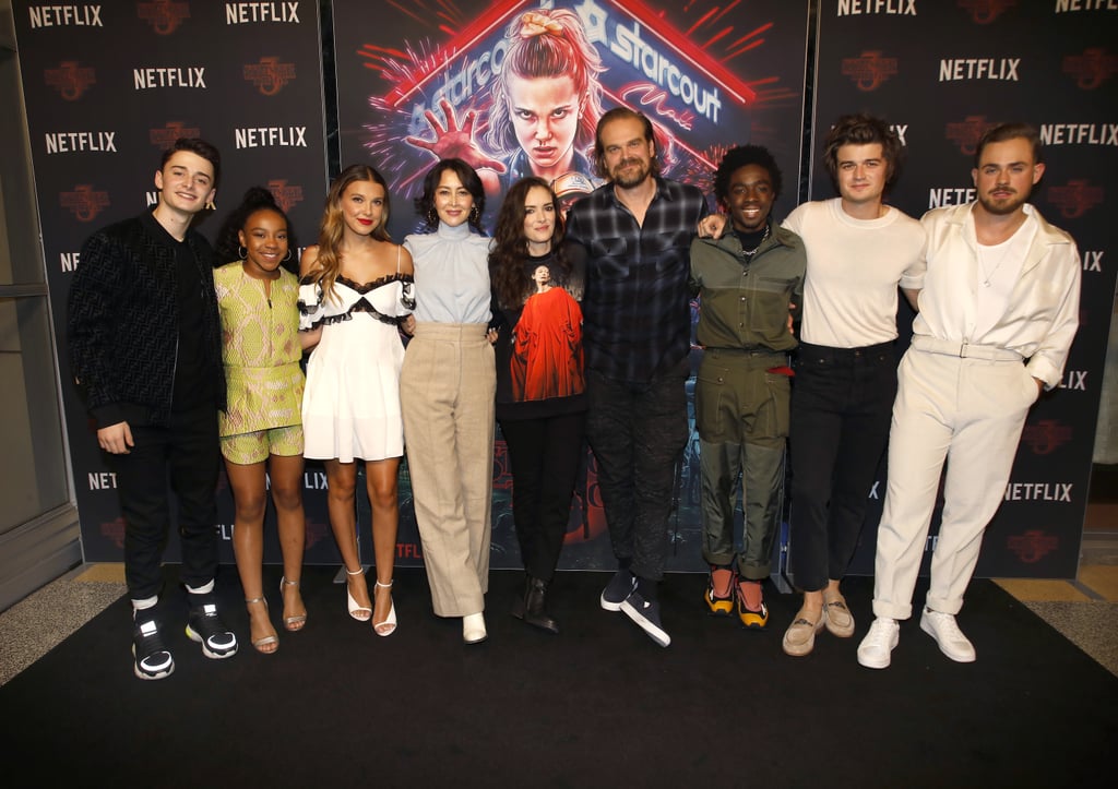 The Stranger Things Cast at Netflix's Stranger Things Season 3 Screening