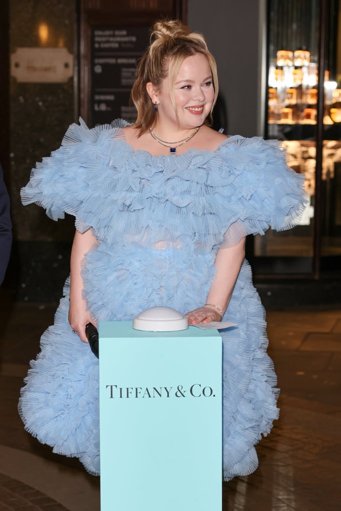 Nicola Coughlan Wows in a Blue Tulle Dress by Selezza