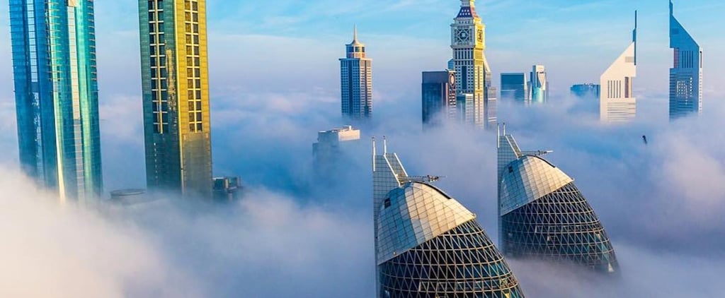 Fog in Dubai 2018
