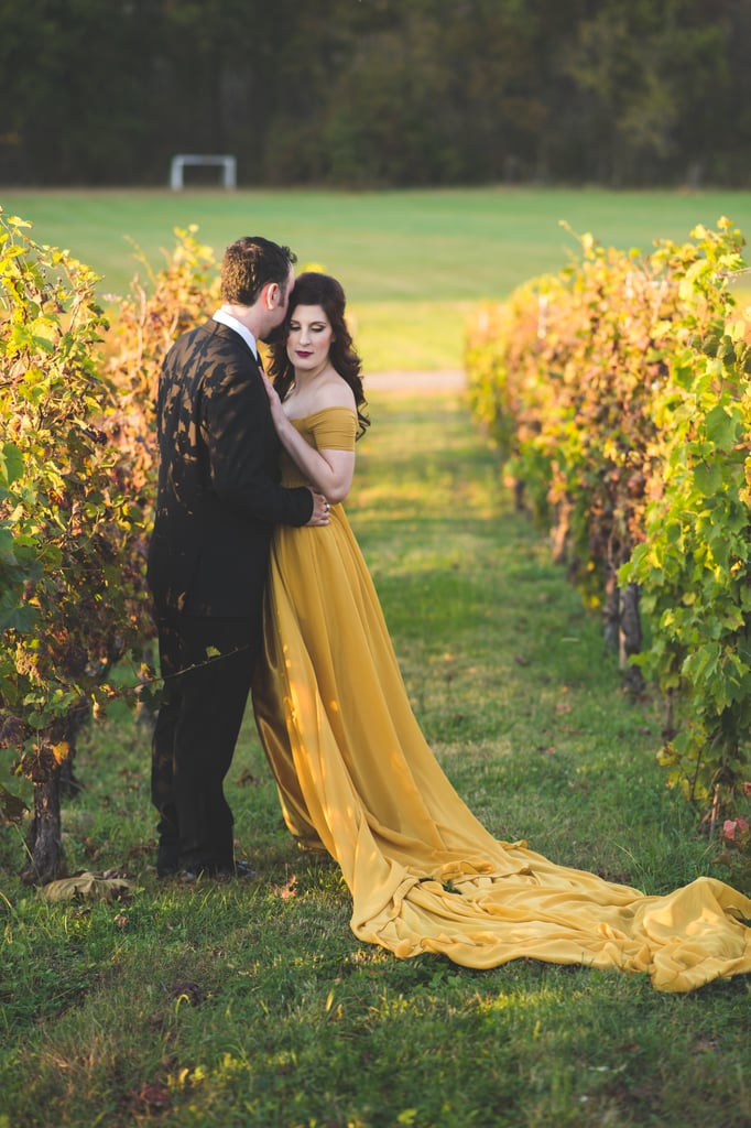 Beauty and the Beast Engagement Shoot