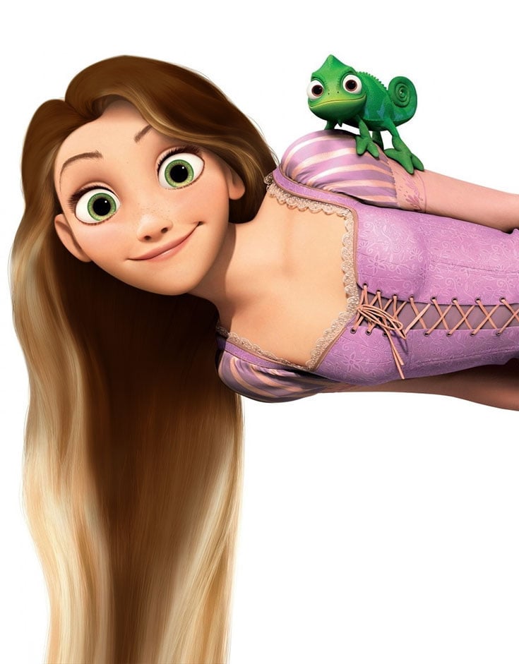 Rapunzel, Ombré Hair