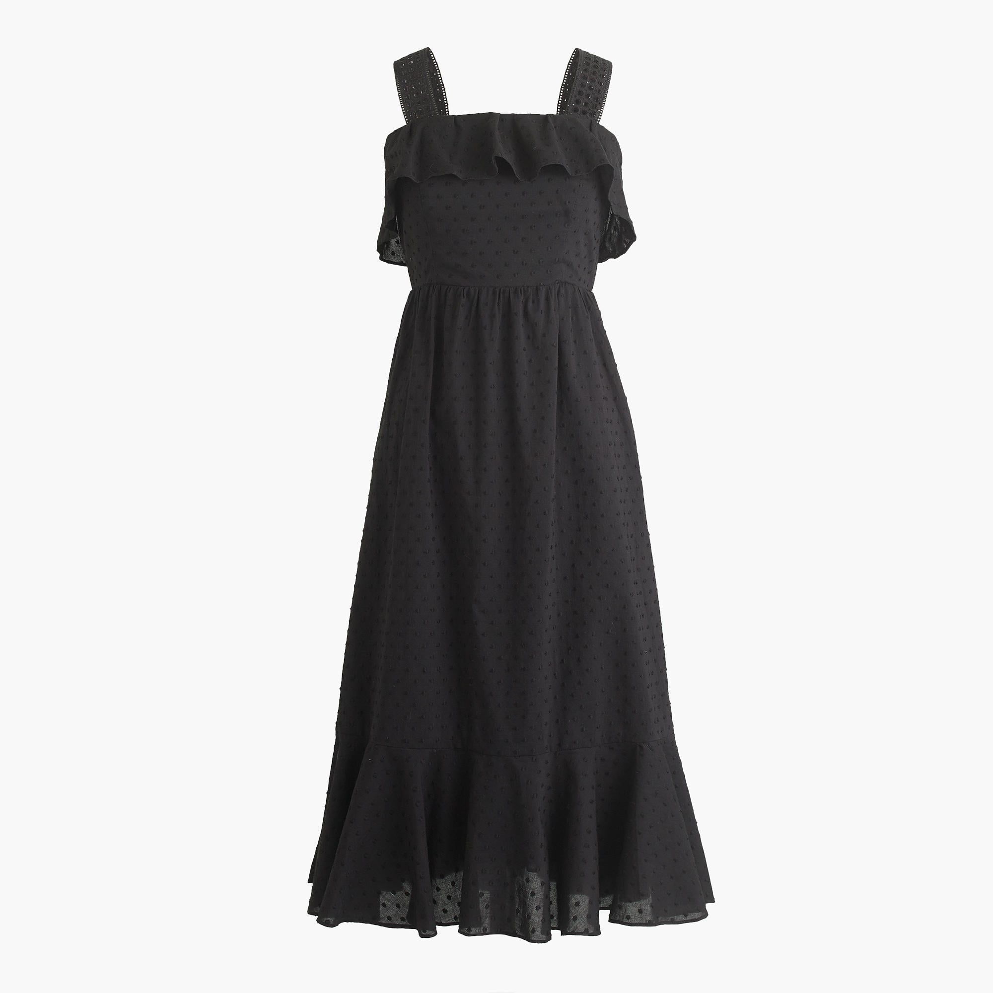 J.Crew Ruffle Eyelet Dress | If You 