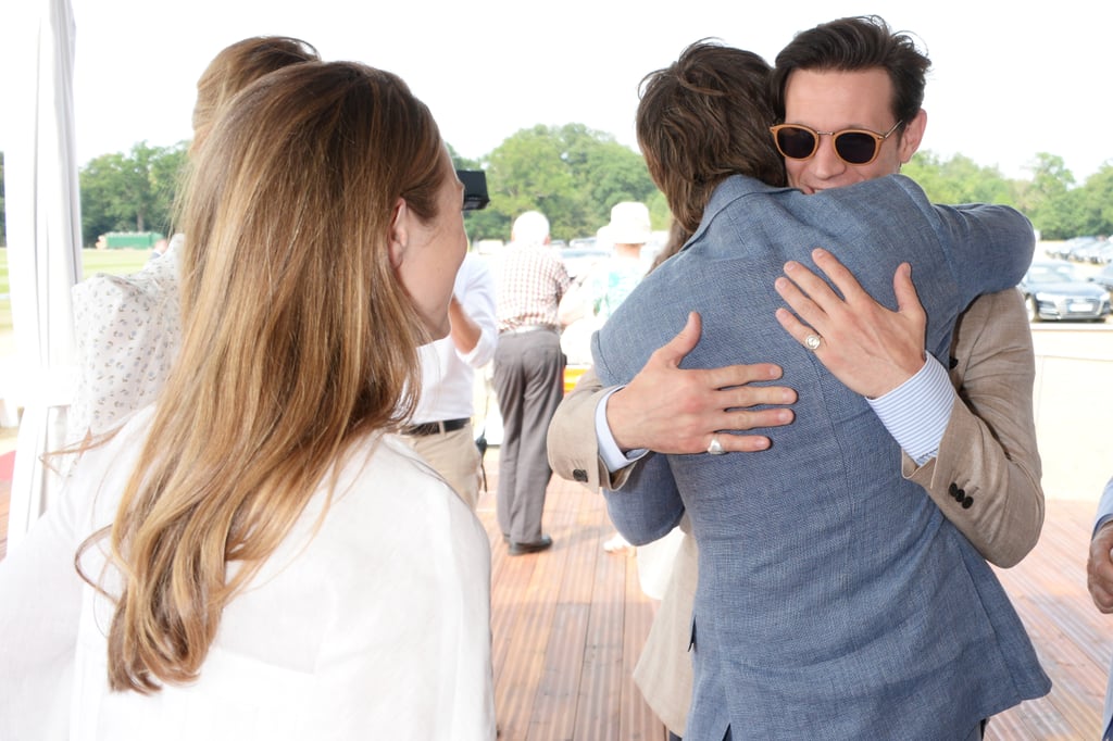 Hannah Bagshawe, Eddie Redmayne, and Matt Smith