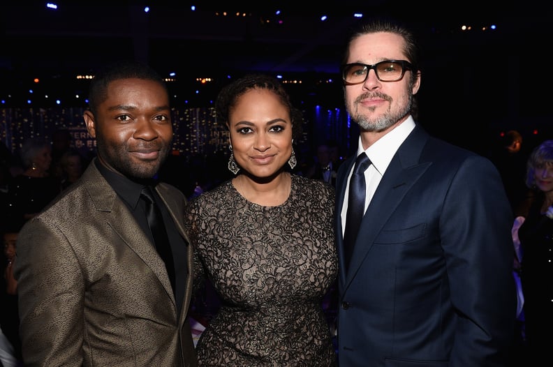 David Oyelowo, Ava DuVernay, and Brad Pitt