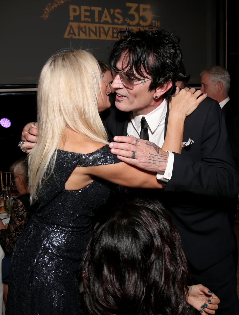 Pamela Anderson and Tommy Lee at PETA Party | Pictures