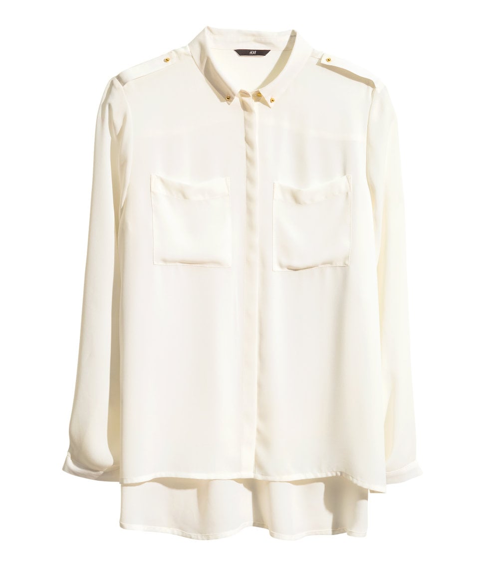 H&m white button down Clearance