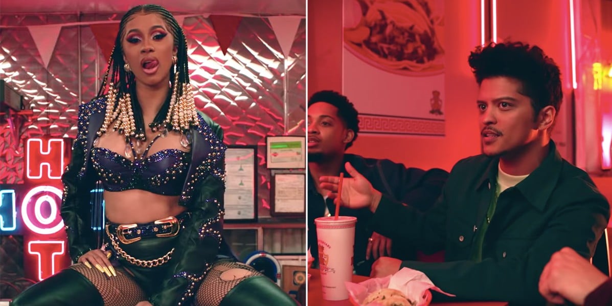 Cardi B And Bruno Mars Please Me Music Video Popsugar Entertainment 3872