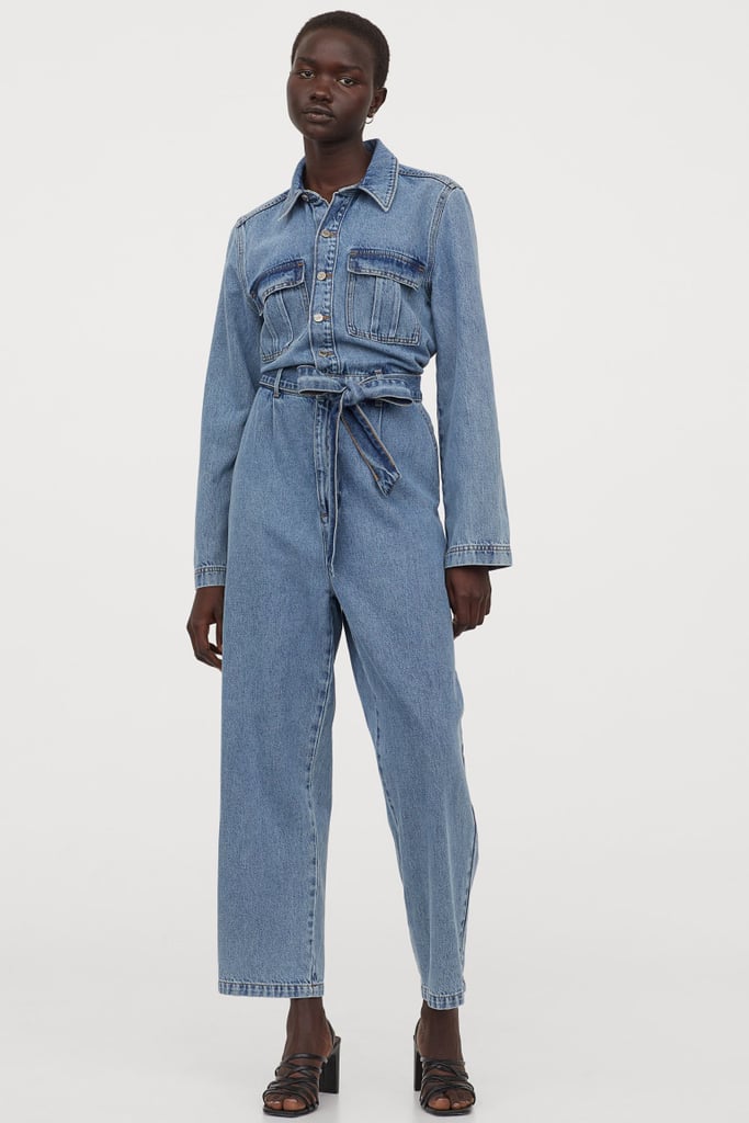 H&M Denim Jumpsuit | Best Jumpsuits 2021 | POPSUGAR Fashion Photo 7