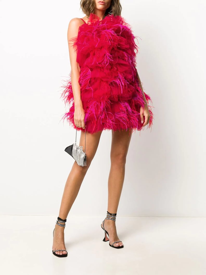 Loulou Ruffled Tulle Mini Dress