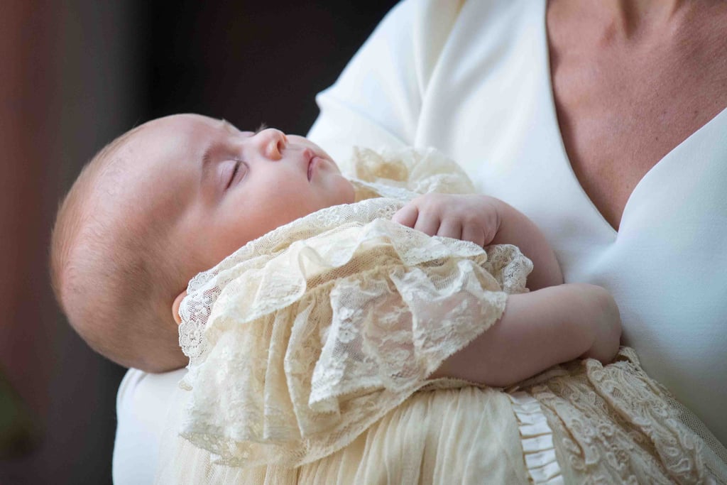 Prince Louis Sleeping at Christening July 2018