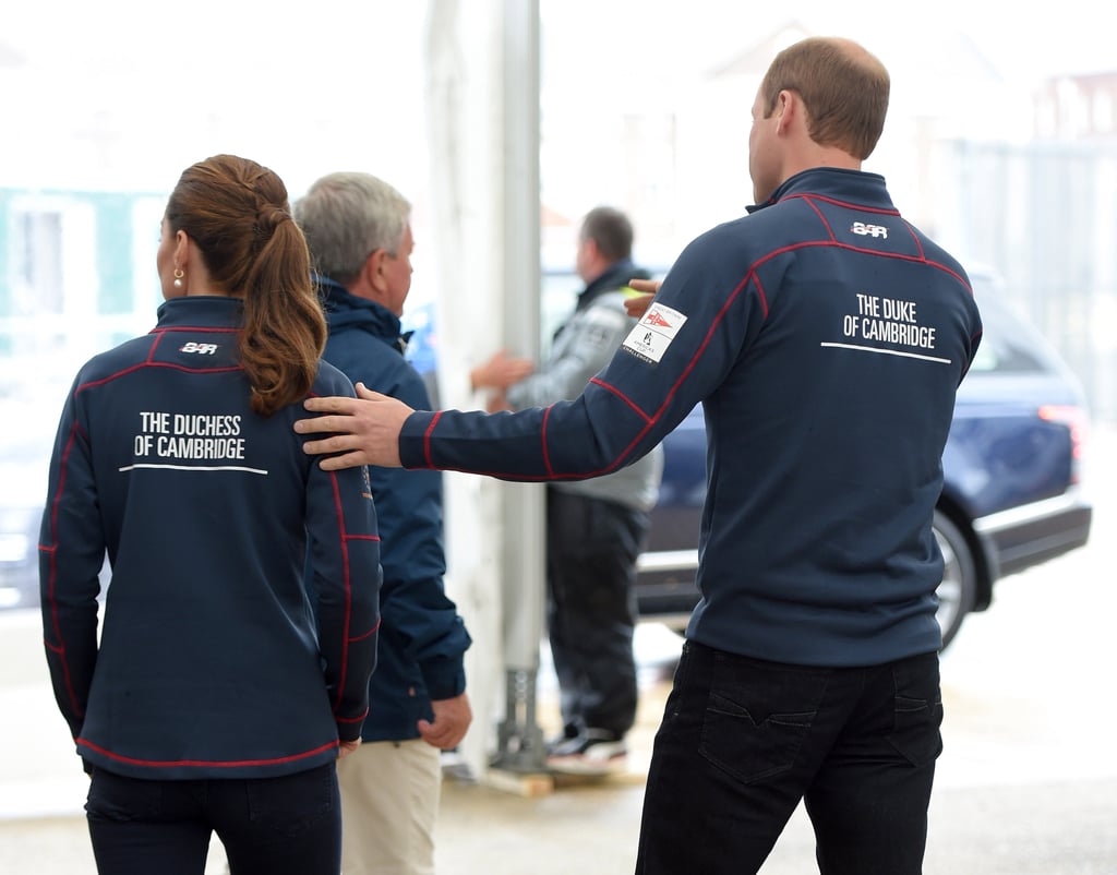Kate Middleton and Prince William America's Cup Event 2015