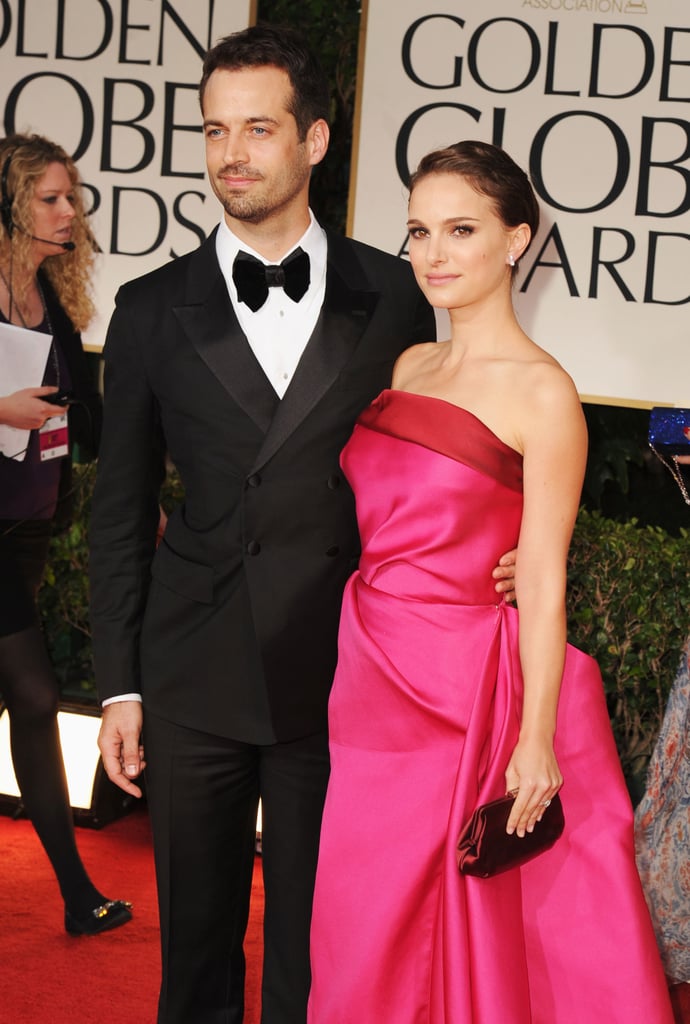 Natalie Portman And Her Husband At The Golden Globes Golden Globes