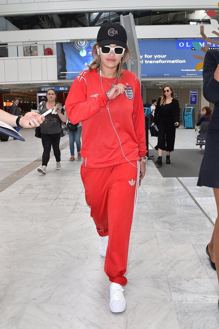 Rita Ora Celebrities Can t Stop Won t Stop Wearing Adidas