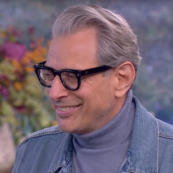 Jeff Goldblum Flirting With TV Reporter Video