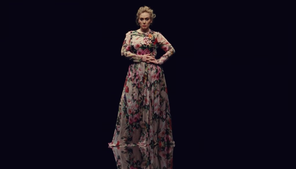Adele's Dolce & Gabbana Gown in "Send My Love" Video