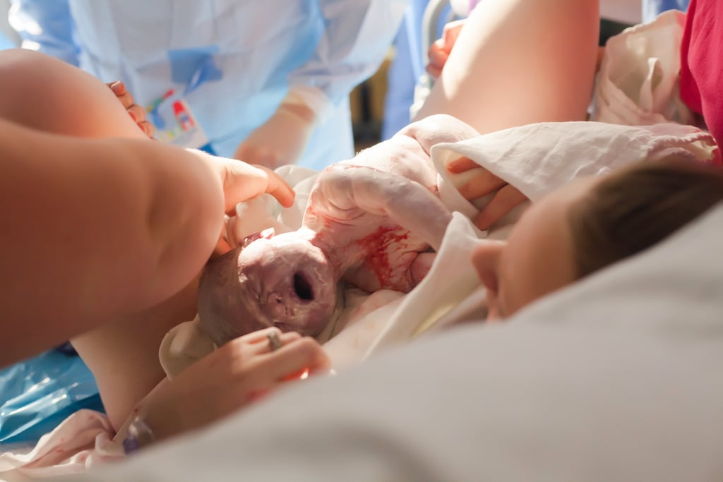 Photos of Military Birth Witnessed Over Skype