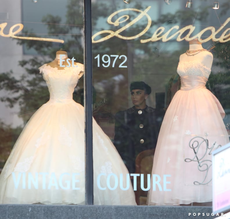 Evidence For: Lady Gaga Went Wedding Dress Shopping