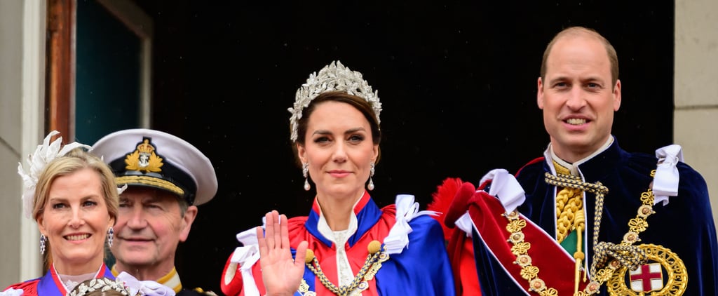 The Royal Family on the Balcony at the King's Coronation