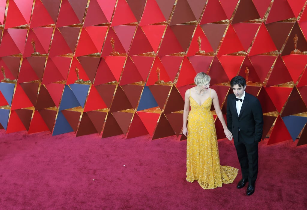 February 2018: Noah Baumbach and Greta Gerwig Show Rare PDA at the Oscars