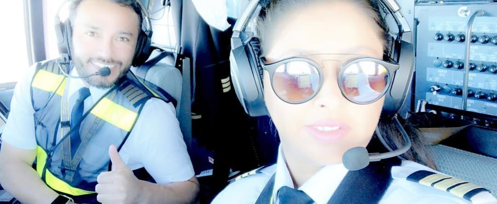 ياسمين الميمني أول طيارة في شركات الطيران التجاري بالسعودية