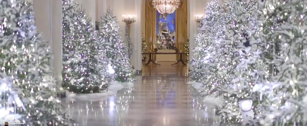 The Trumps Just Decorated the White House For Their First Christmas in Office