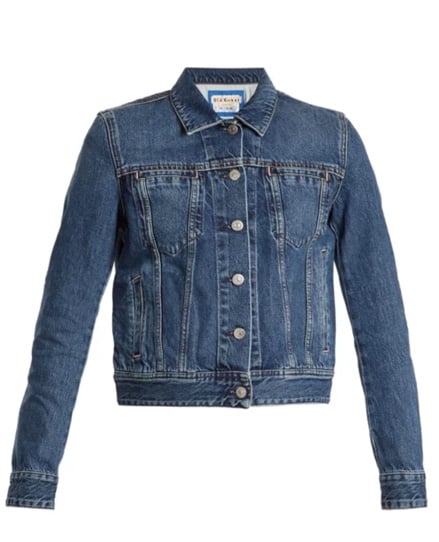Blå Konst Cliff Denim Jacket