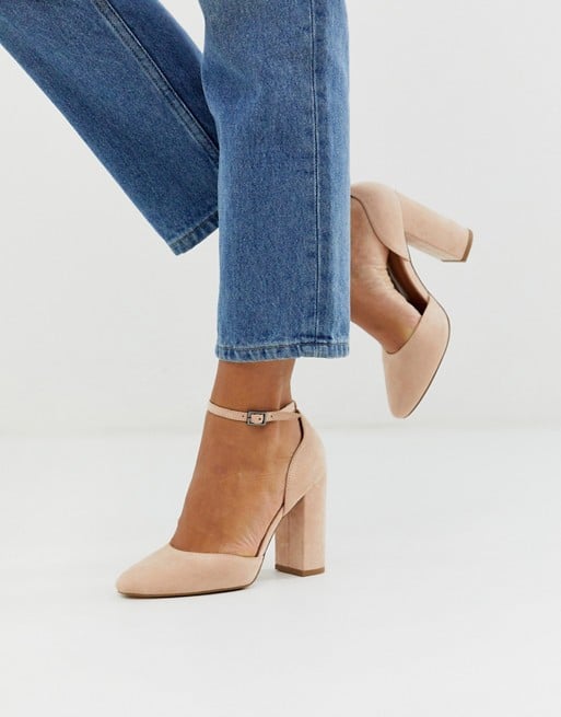 Asos Design Pleasant High Block Heels