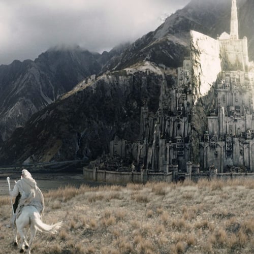 Real Minas Tirith From Lord of the Rings