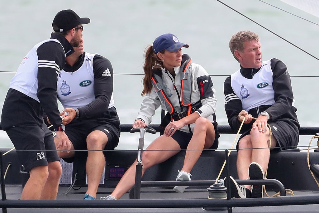 Prince William and Kate Middleton King's Cup Race Aug. 2019