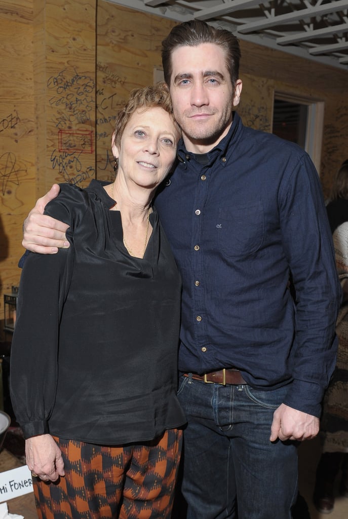 Jake Gyllenhaal hung out with his mom, Naomi Foner, at the afterparty for Very Good Girls in 2013.