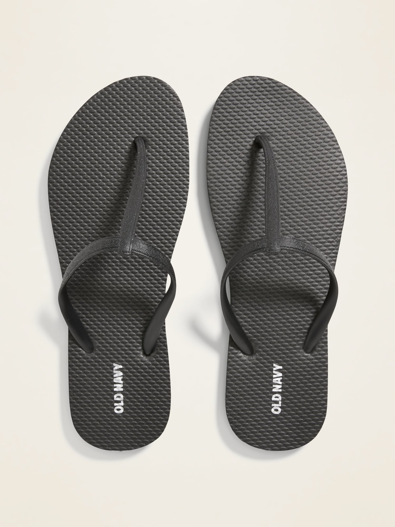 navy flip flop sandals