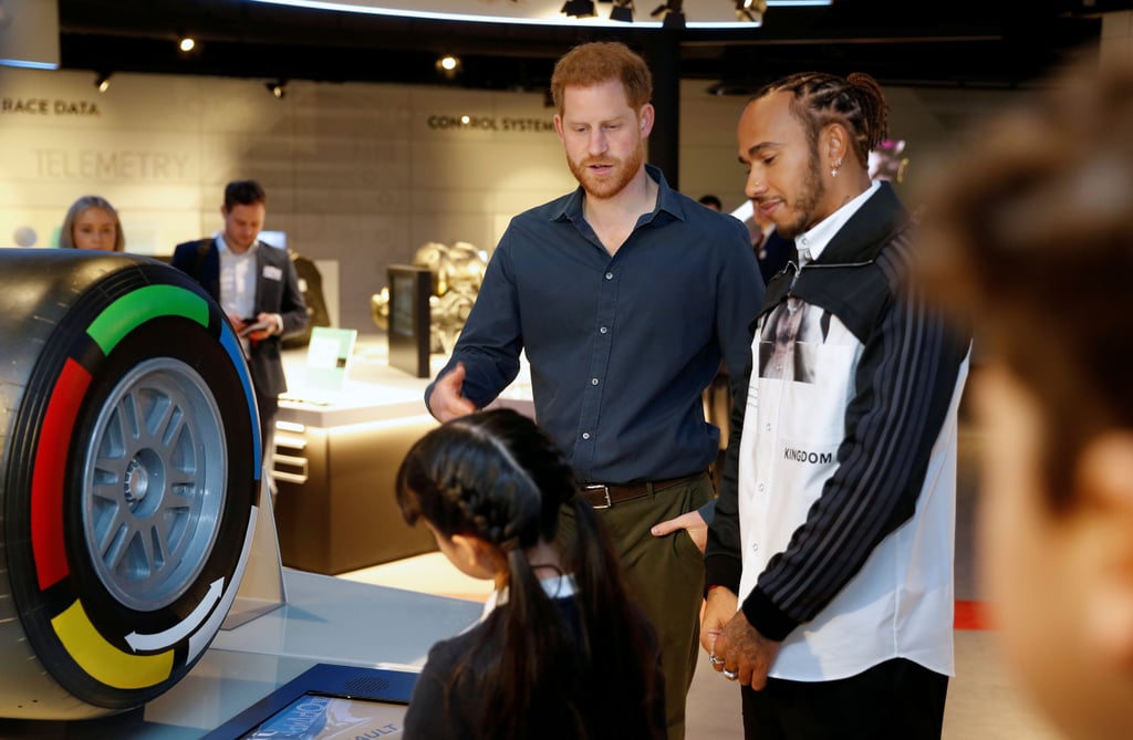 Prince Harry and Lewis Hamilton Open Silverstone Experience