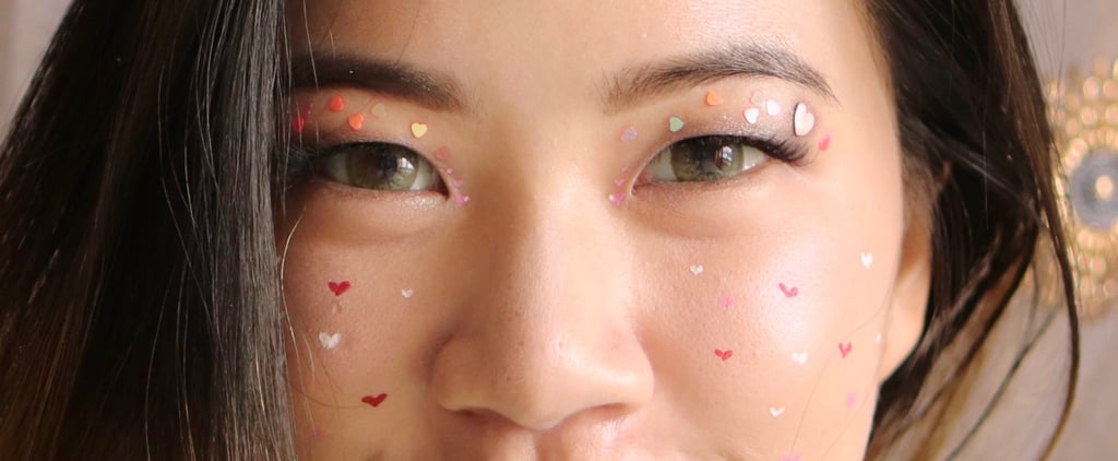 Woman Covers Breakout With Heart Freckles