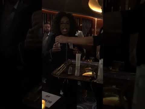 Oprah Passing Out Tequila Shots Video