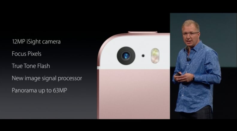 Here are some of the details on the iPhone SE's camera.