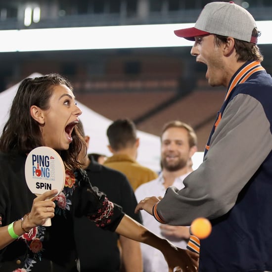 Ashton Kutcher and Mila Kunis Freak Out Over Cheer Gift