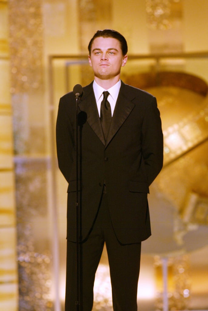 Golden Globe Awards, 2004 Leonardo DiCaprio's Award Show Evolution