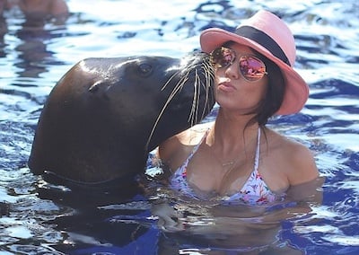 Kourtney had a sea-lion encounter.
Source: Casa Aramara