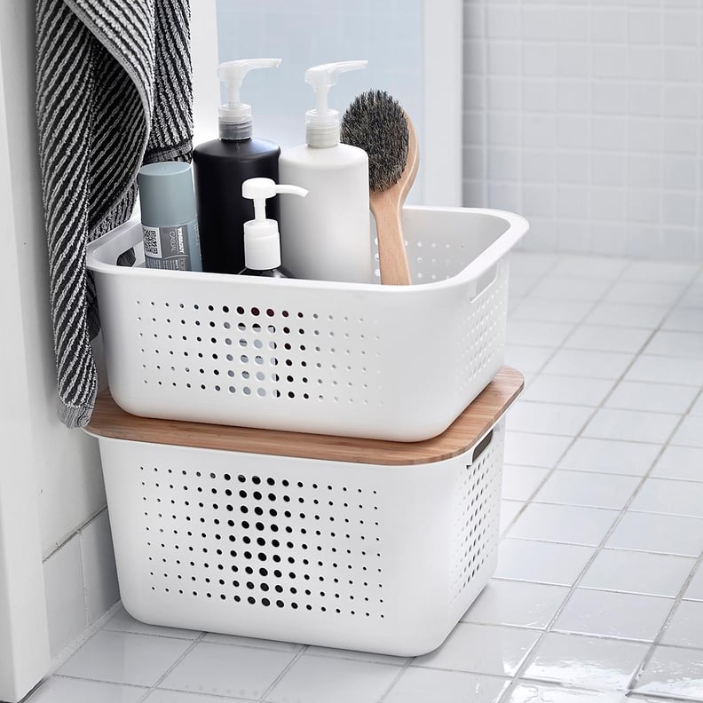 The Container Store Nordic Storage Baskets With Handles
