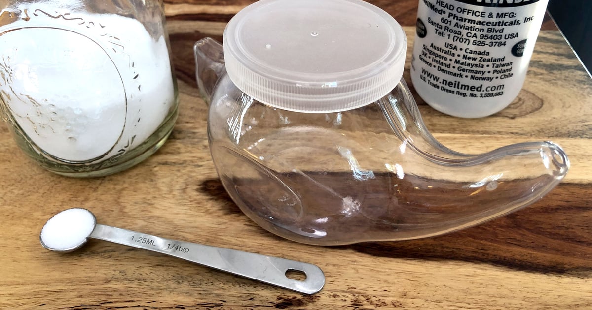 Is It Safe to Use Sea Salt in a Neti Pot? POPSUGAR Fitness UK
