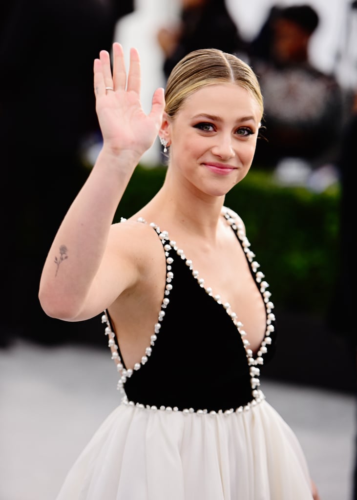Lili Reinhart Wore a Miu Miu Dress to the 2020 SAG Awards
